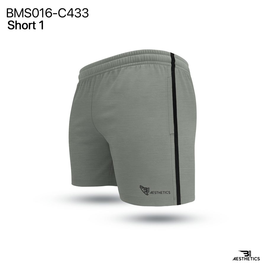 Textured Cord Contrast Short