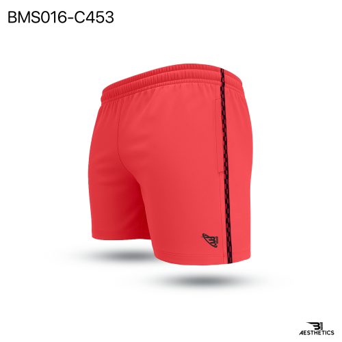 Luminous Orange Cord Contrast Short