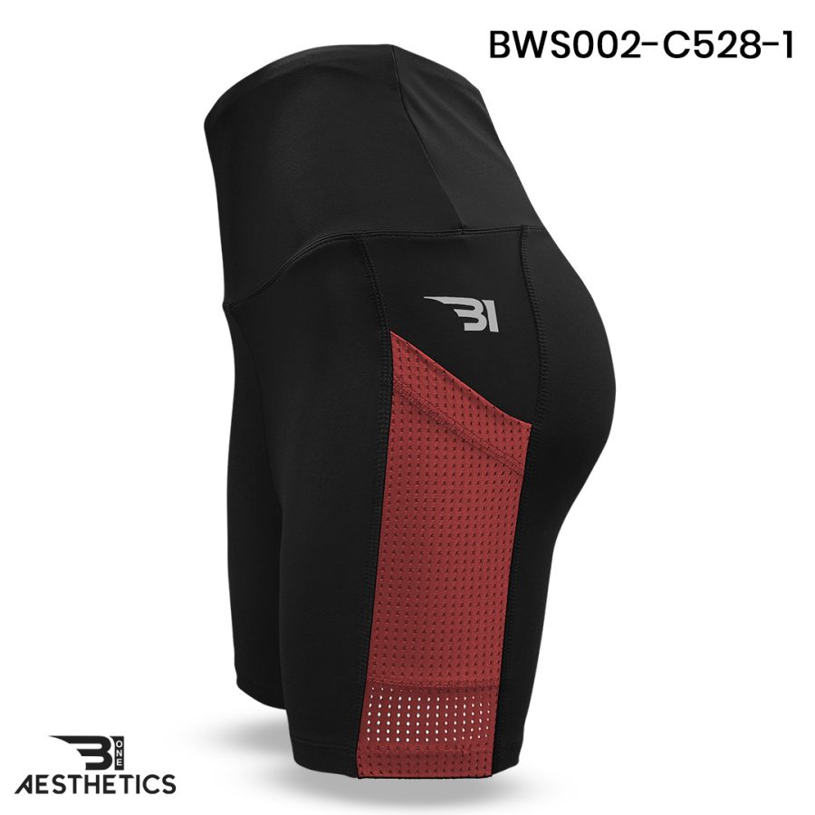 black sports tights