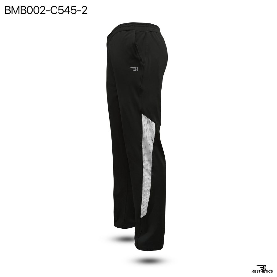 White Contrast Zipper pocket Bottom
