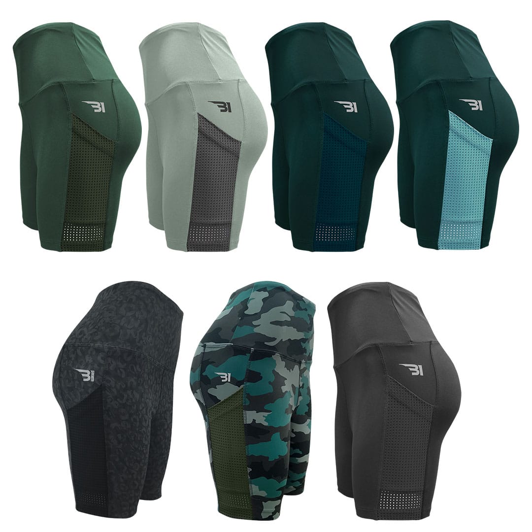 bikers short collage