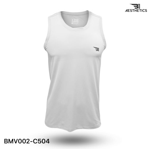 white tank top