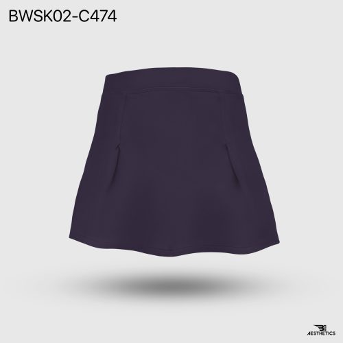 B1 Dark Purple Tennis Slirt