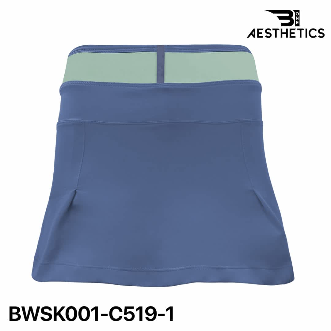 blue netball skirt