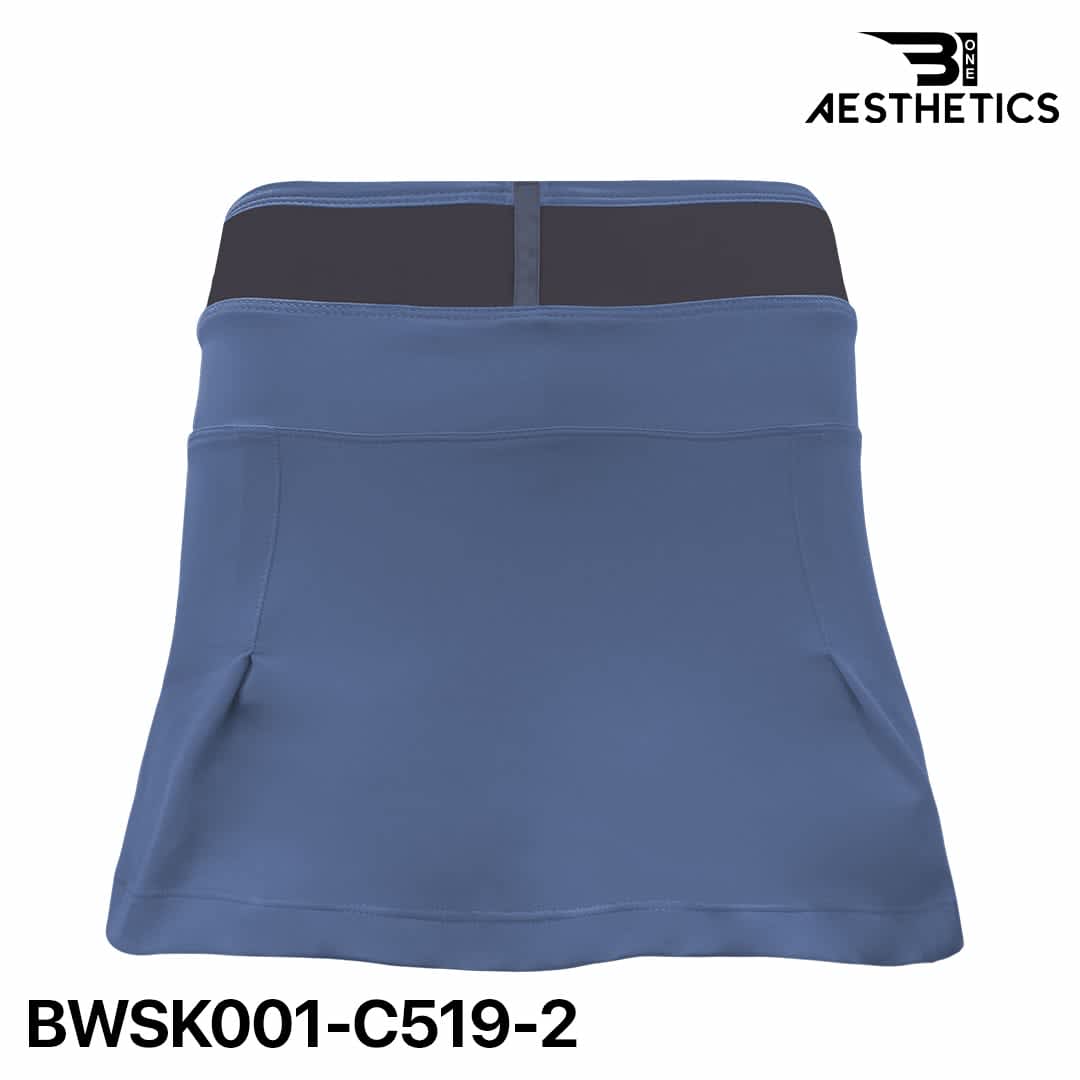 blue netball skirt