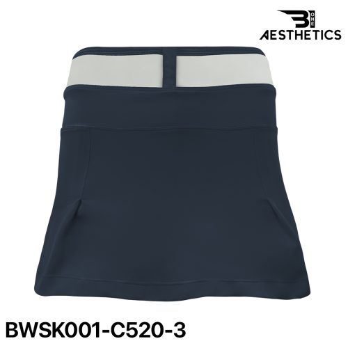navy blue netball skirt
