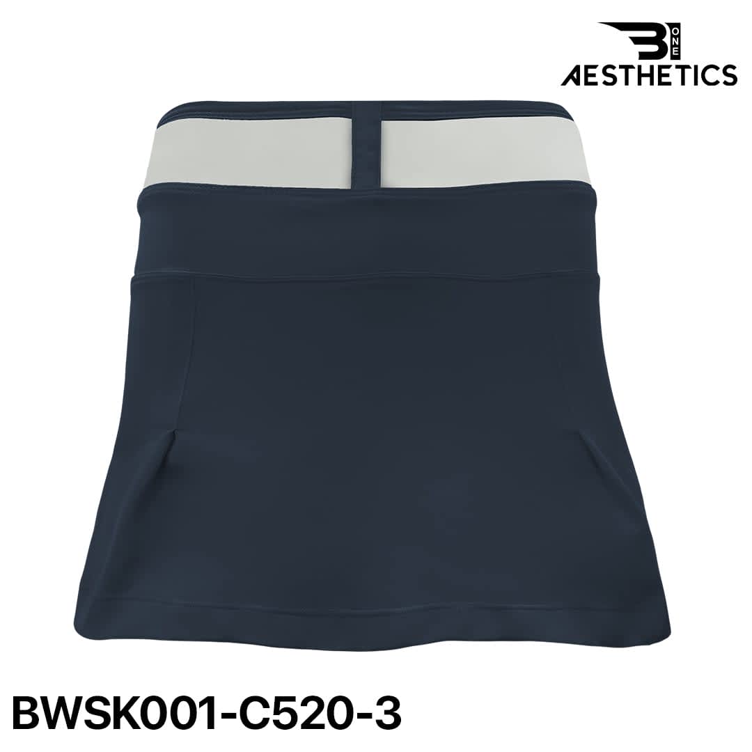 navy blue netball skirt