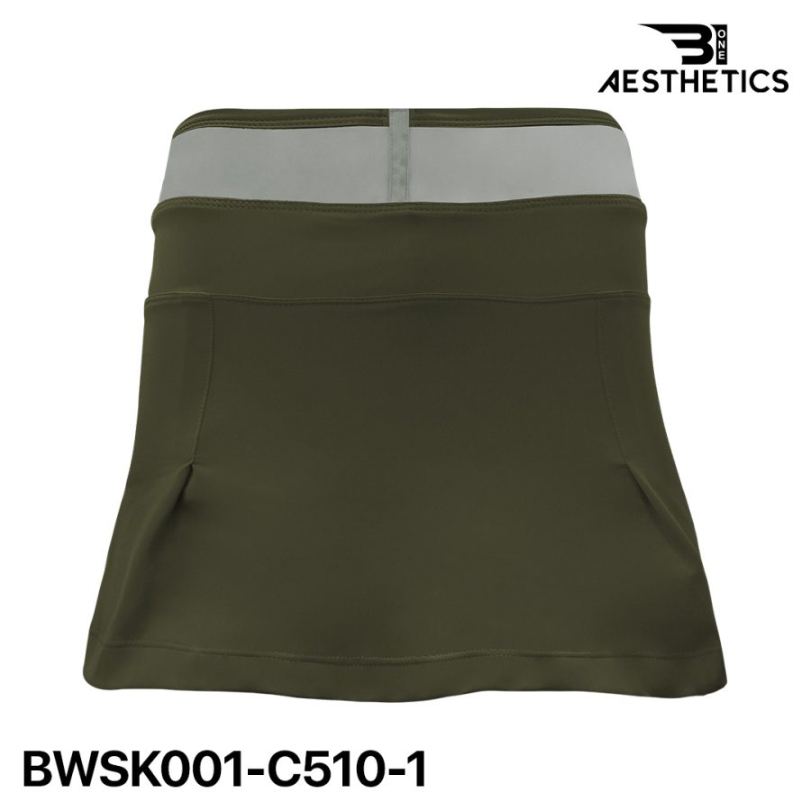 brown netball skirt