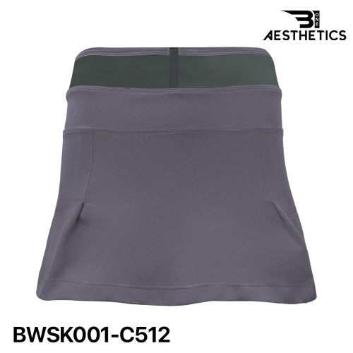 glitter purple netball skirt