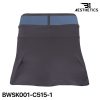 dark purple netball skirt