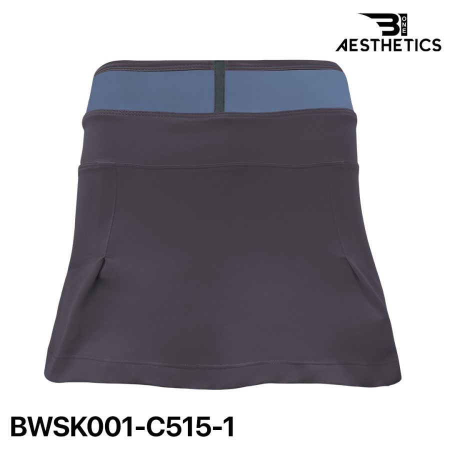 dark purple netball skirt