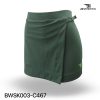 trekking green wrap skort