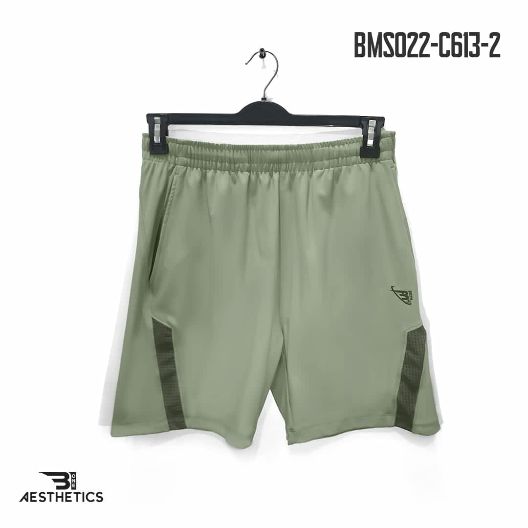 archoke green front contrast shorts