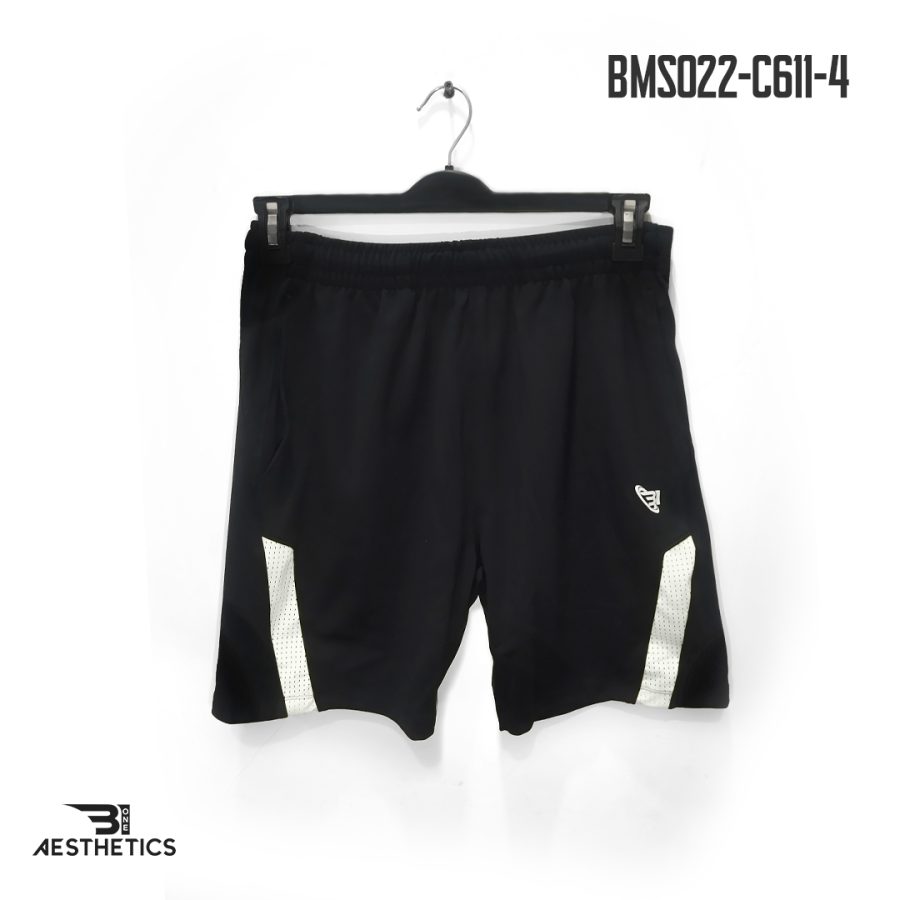 black front contrast shorts