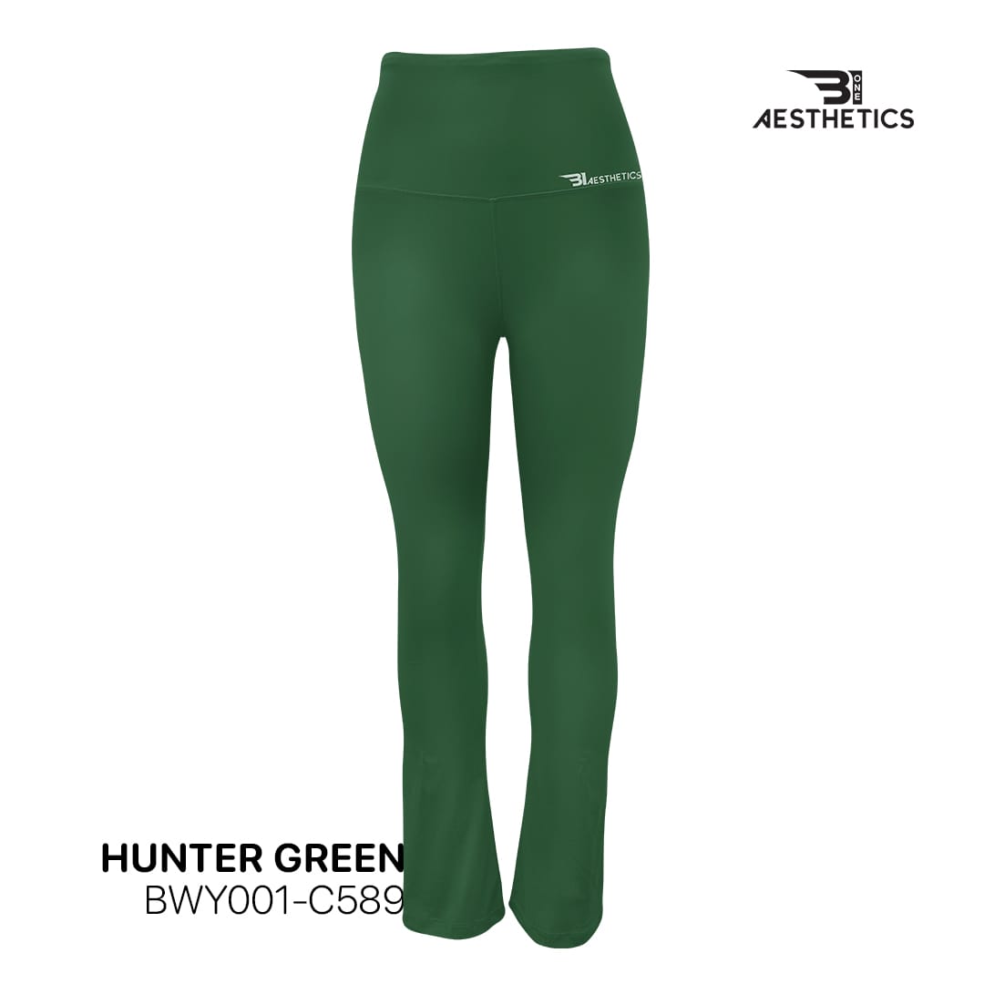 hunter green yoga pants