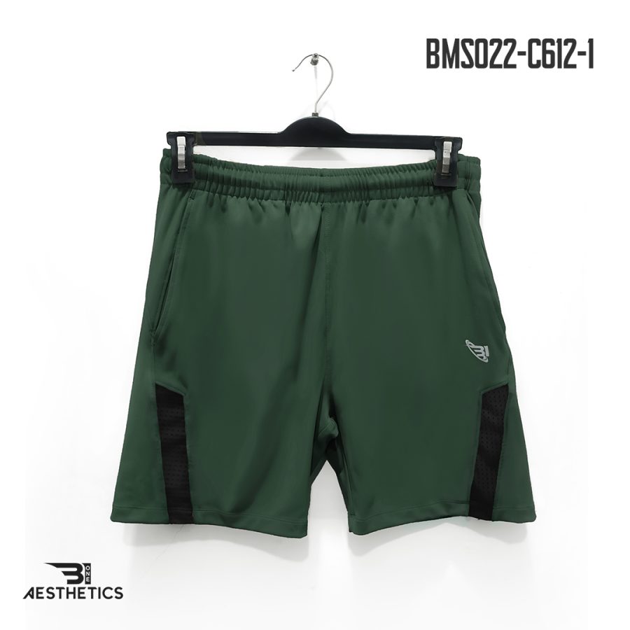 trekking green front contrast short