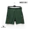 trekking green front contrast shorts