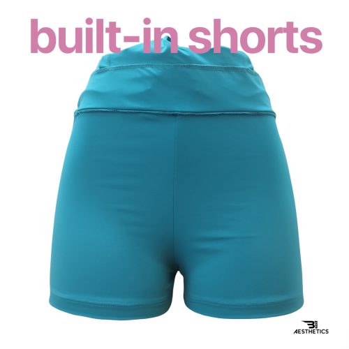 built in shorts netball skirts