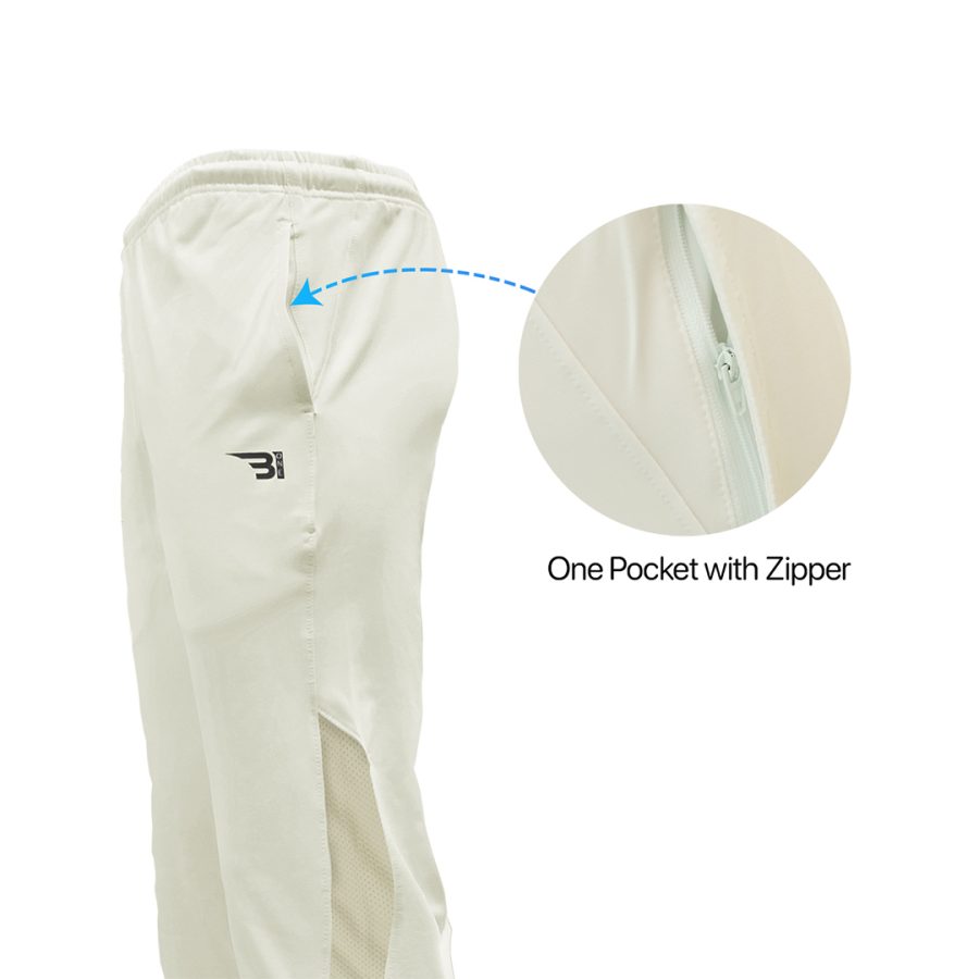 zipper pocket bottom