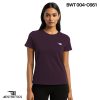 purple women's crew neck t shirt