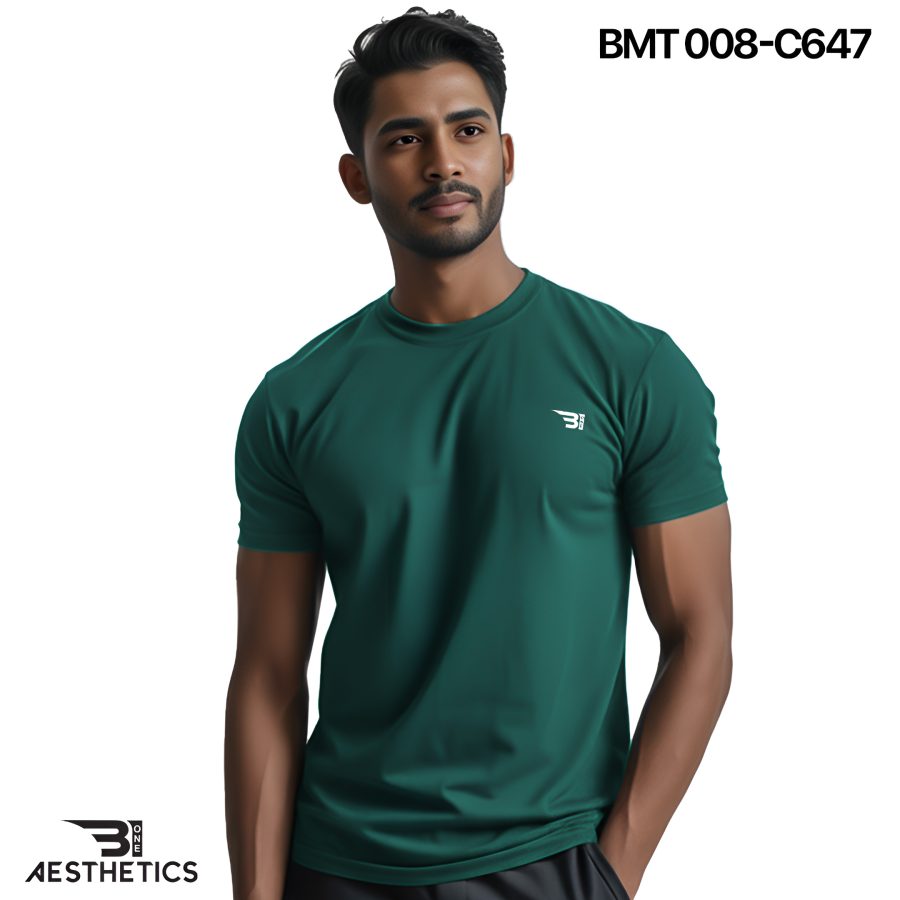 turquoise green men's crew neck t shirt