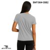 light grey women's crew neck t shirt