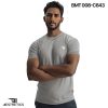 light grey men's crew neck t shirt