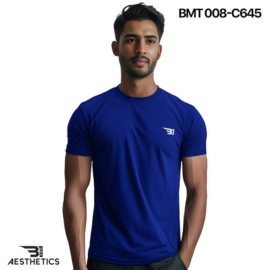 yale blue men's crew neck t shirt