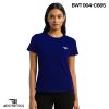 yale blue women's crew neck t shirt