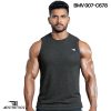 Men's stripes Arm Cut