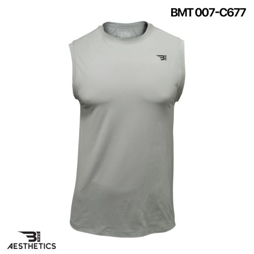 men's light gray arm cut