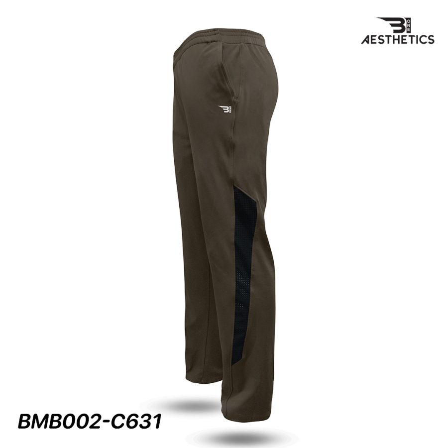 men's track bottoms - brown