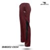 track bottoms - maroon