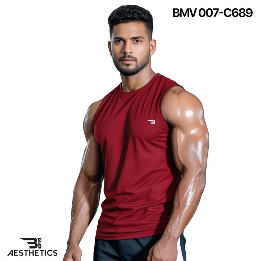 Men's Red Arm Cut