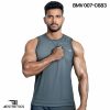 Men's Bluelish Grey Arm Cut