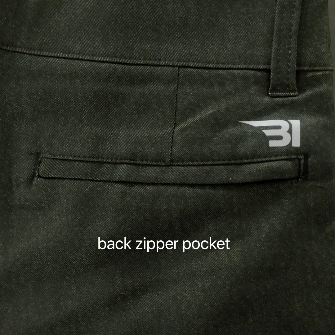 green chino short