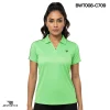 ladies collar tee - mint green