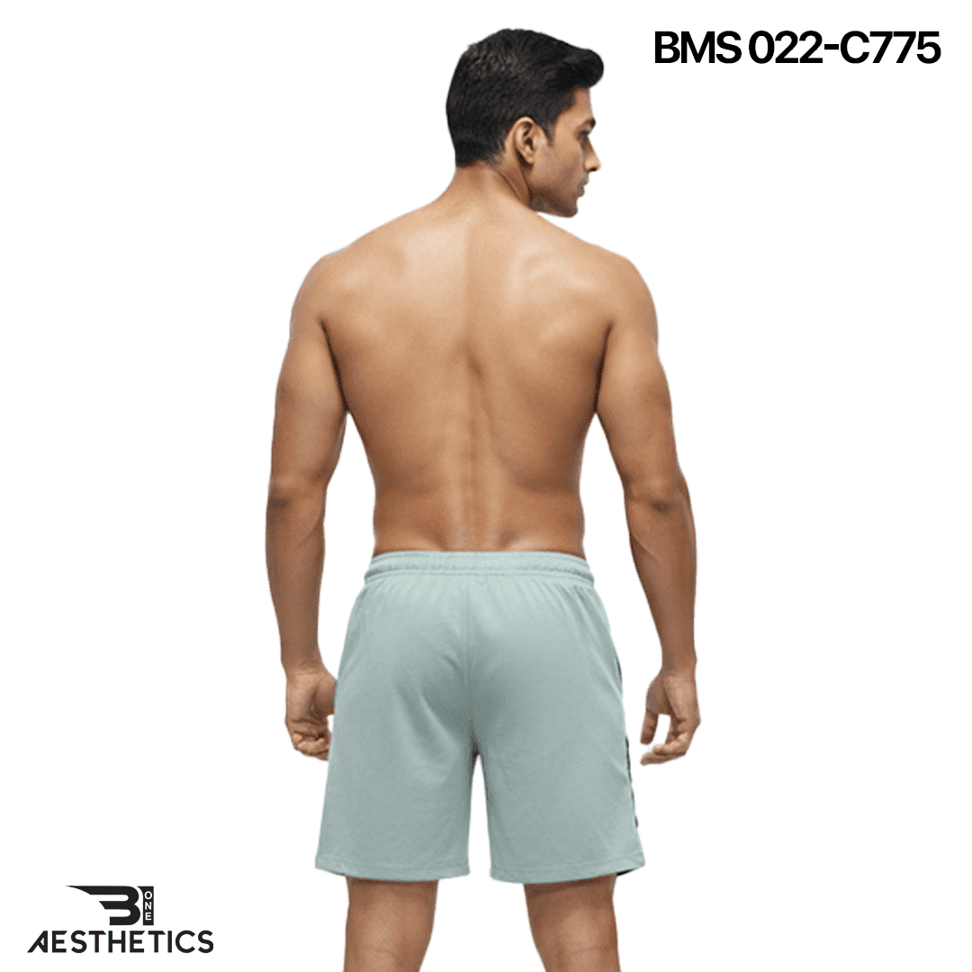 Men's Contrast Short  - Pale Aqua - Image 2