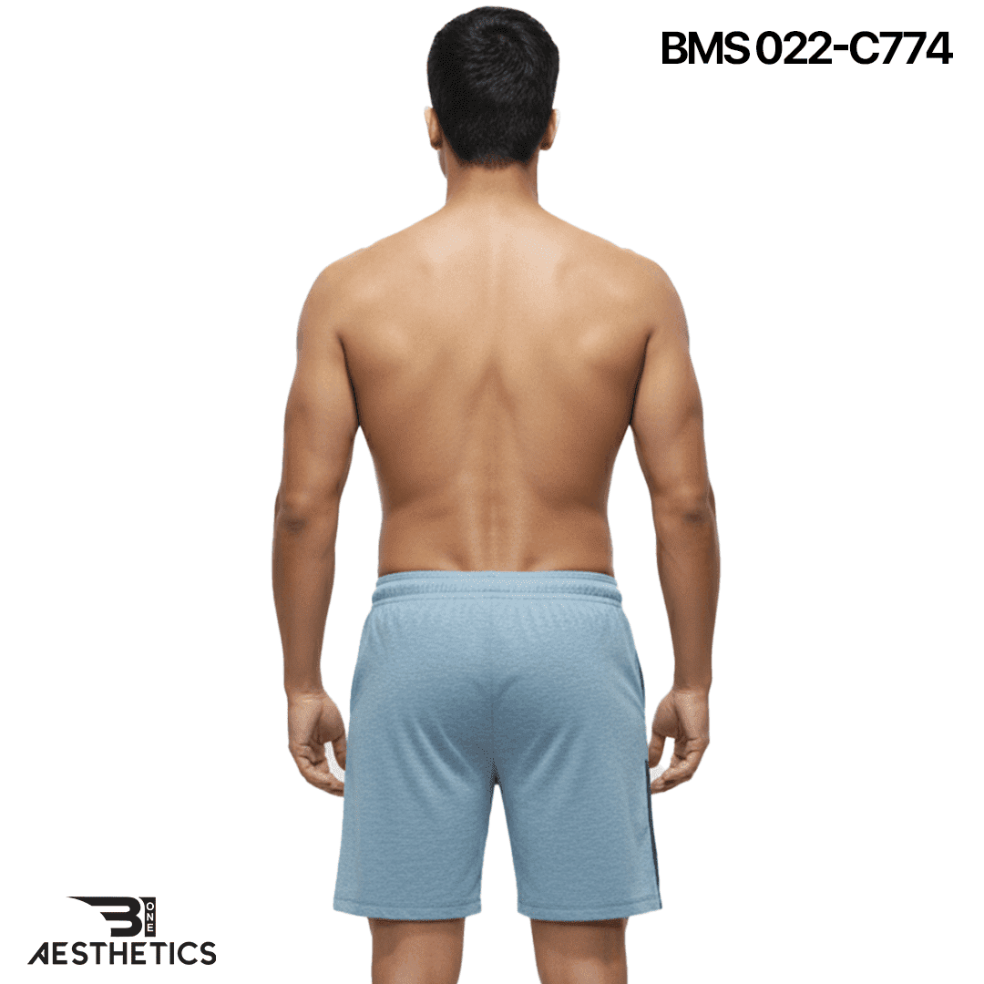 Men's Contrast Short - Cadet Blue - Image 2