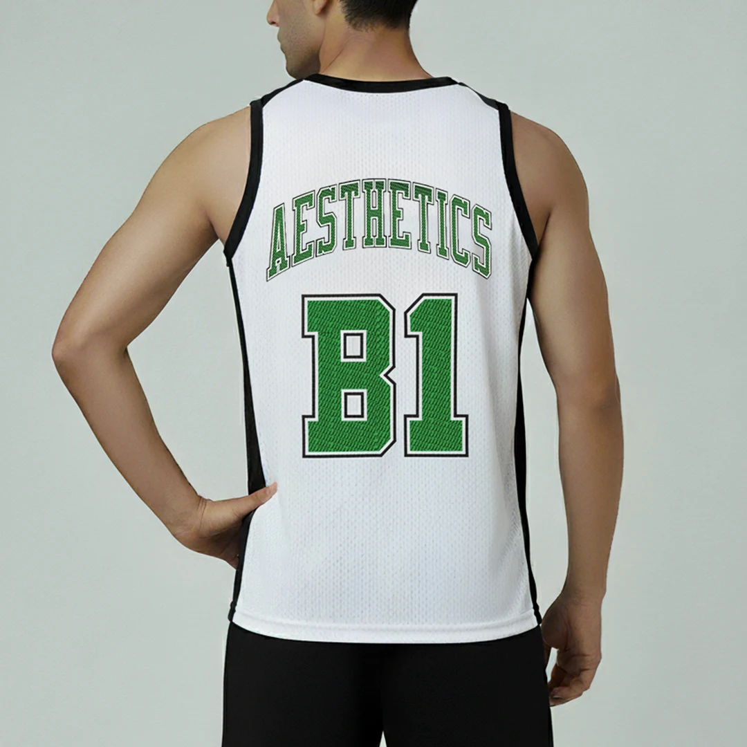 B1 Jersey Tank Top - White - Image 2