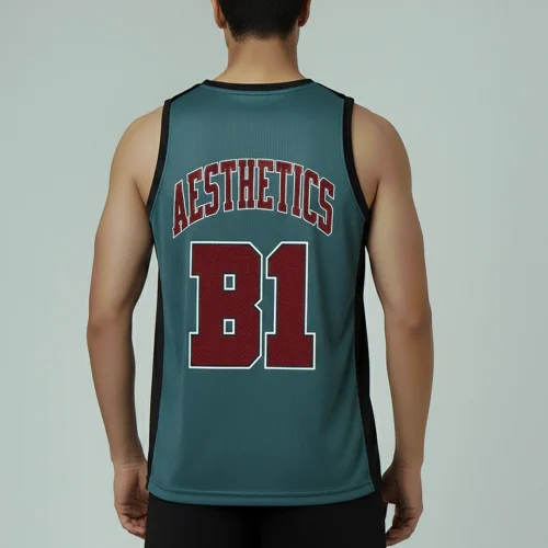 dark slate grey - b1 tank top jersey