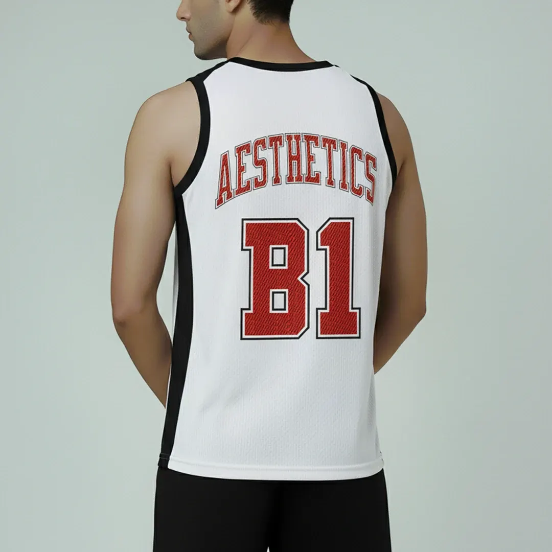 B1 Jersey Tank Top - White - Image 2