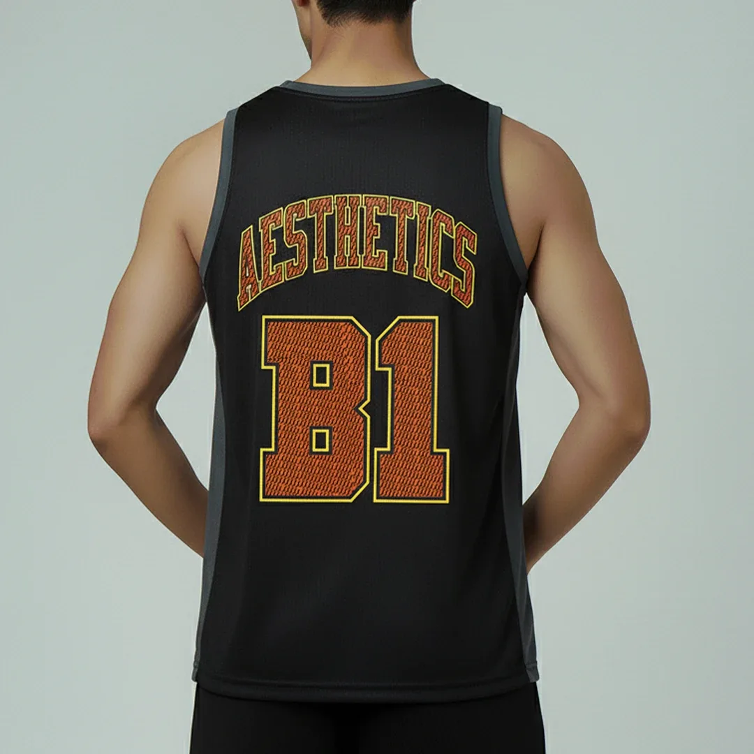 B1 Jersey Tank Top - Black - Image 4