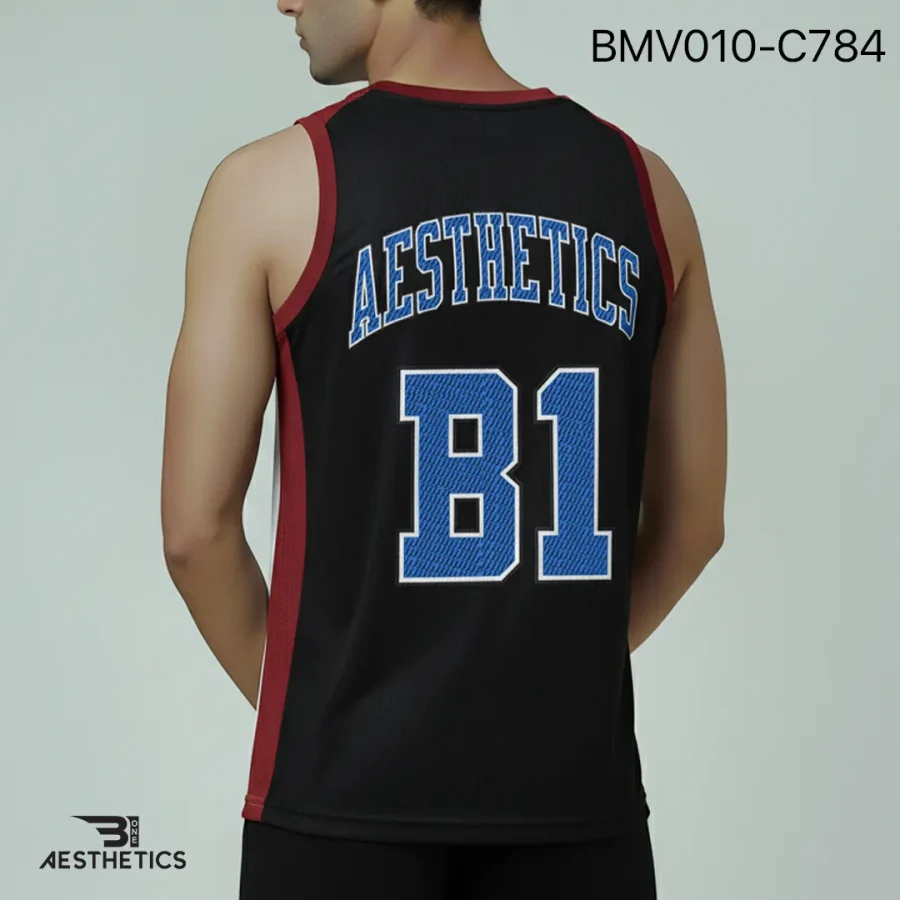 back blue maroon