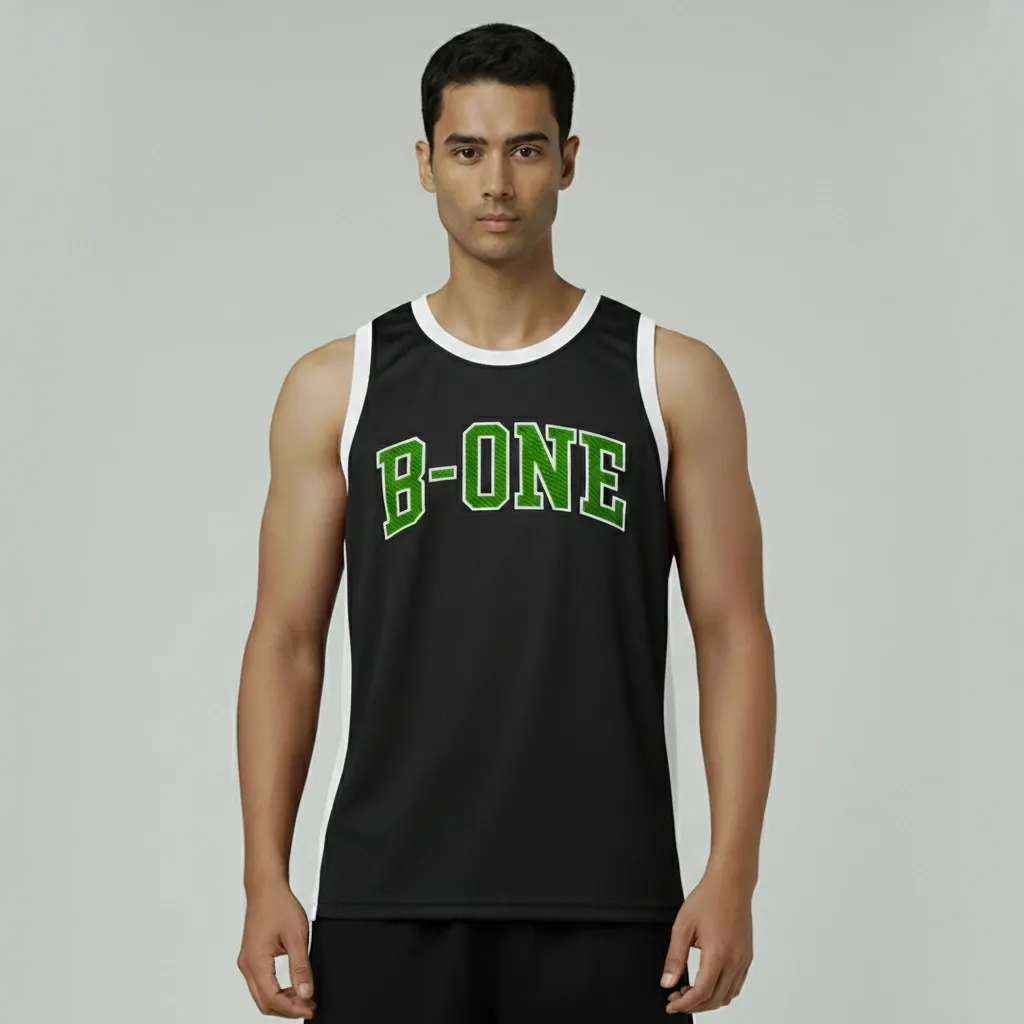 black green