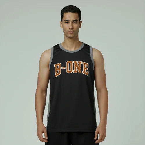 black orange light grey