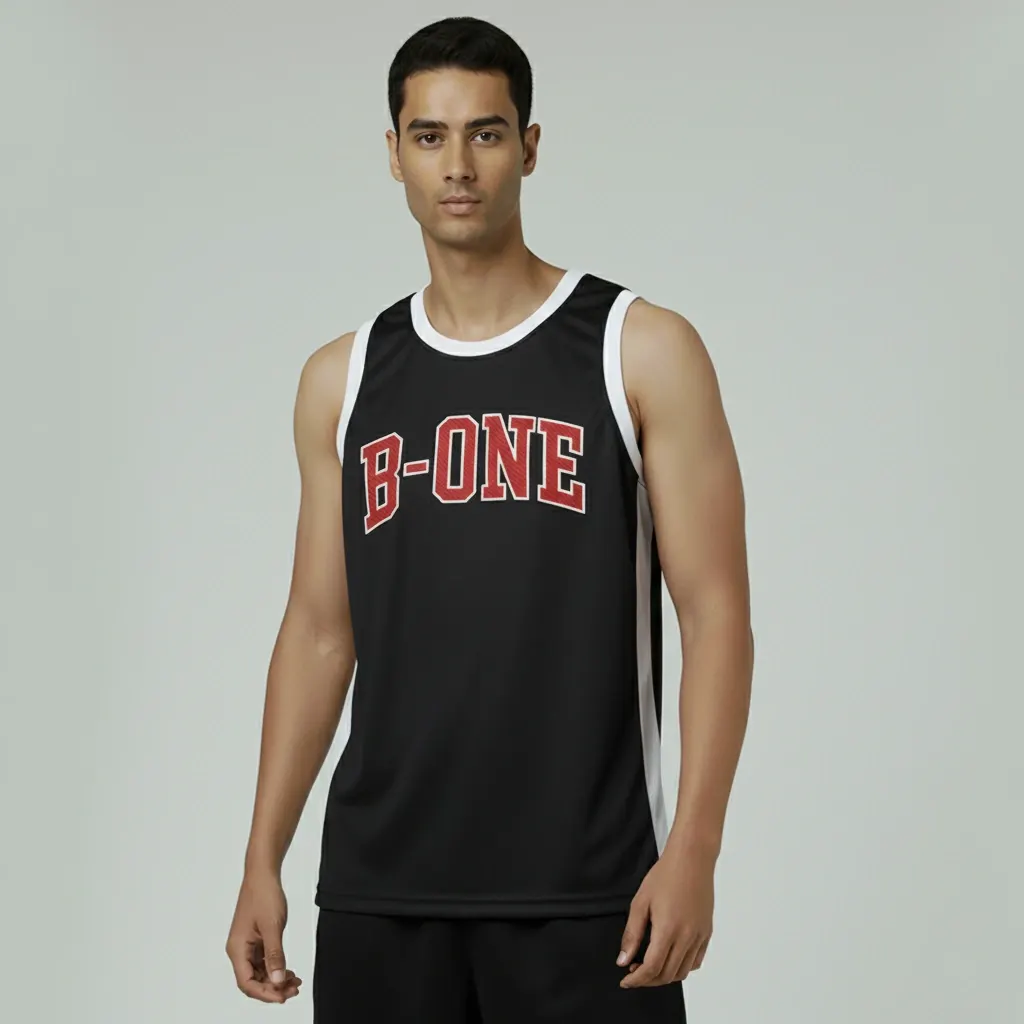 B1 Jersey Tank Top -  Black - Image 2