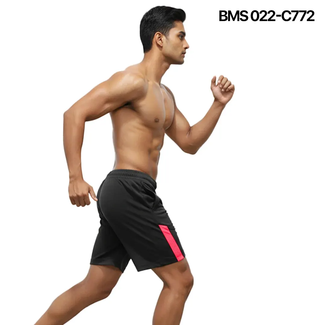 Men's Contrast Short  - Black - Image 6