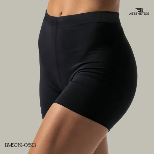 black tight shorts