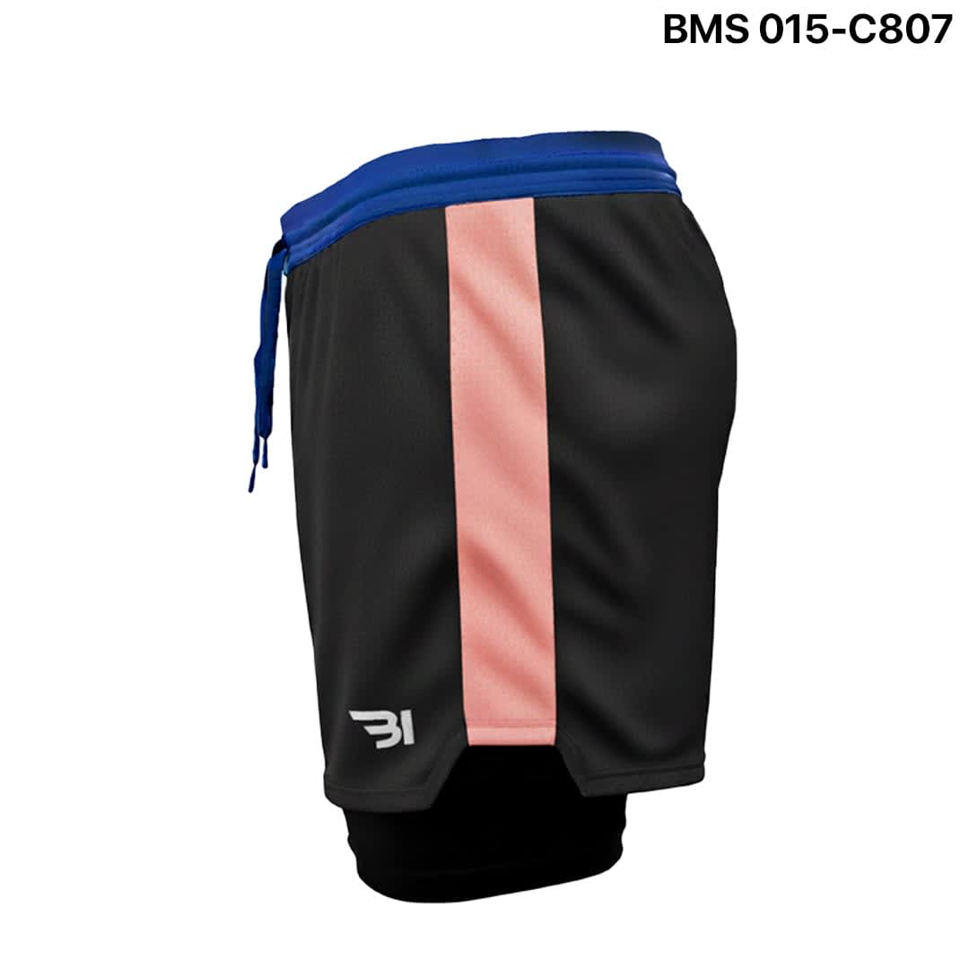 Running Short With Inner Tight - Black - Image 7